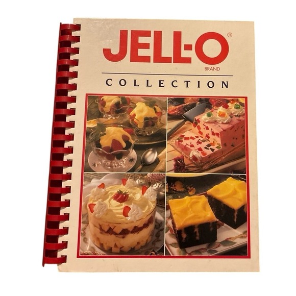Jell-O Other - Cookbook Jell-O Collection Spiral Bound Recipes Desserts ISBN 0785379525